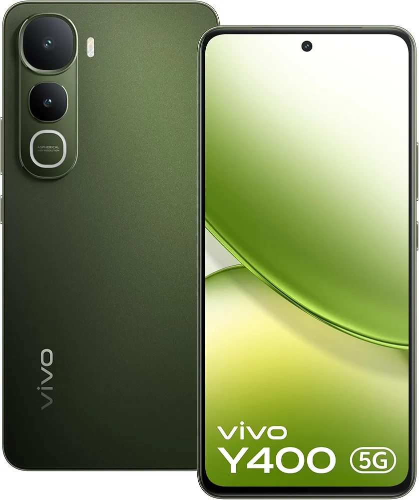 Vivo Y400 5G (Olive Green, 8GB RAM, 128GB Storage)