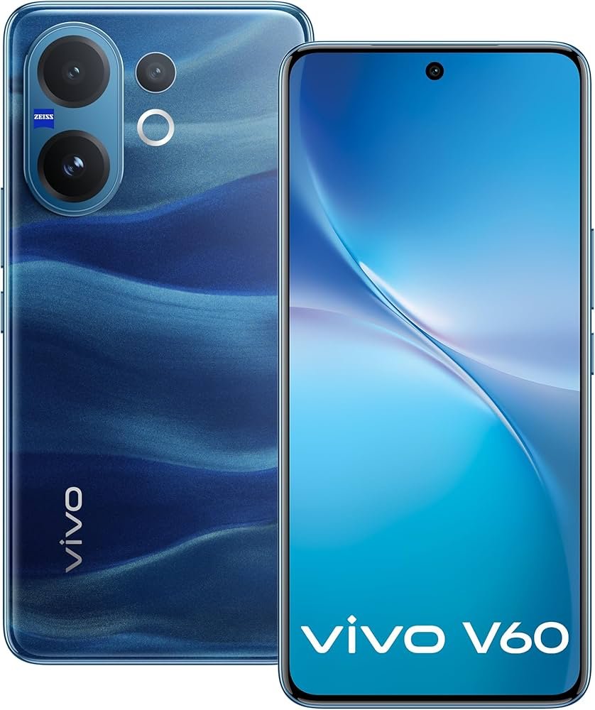 Vivo V60 5G (Moonlit Blue, 8GB RAM, 256GB Storage)