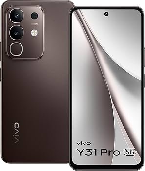 vivo Y31 Pro 5G (Mocha Brown, 8GB RAM, 128GB Storage)
