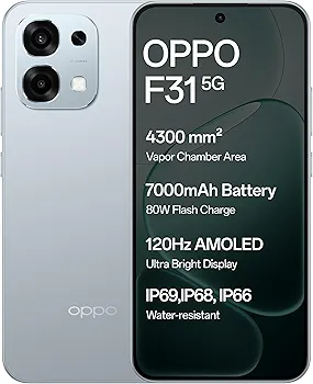 Oppo F31 5G (Cloud Green, 8GB RAM, 256GB Storage)