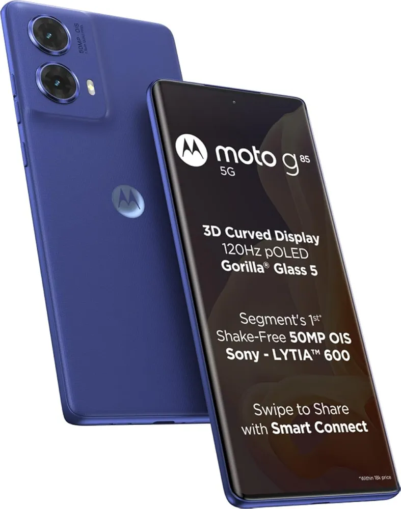Motorola Moto G85 5G (12GB,256GB Cobalt Blue, New)