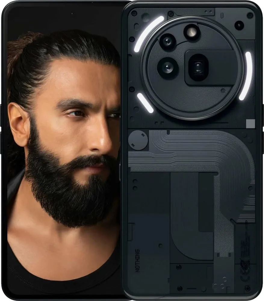 Nothing Phone (3a) Pro 5G (Black, 8GB RAM + 256GB Storage)