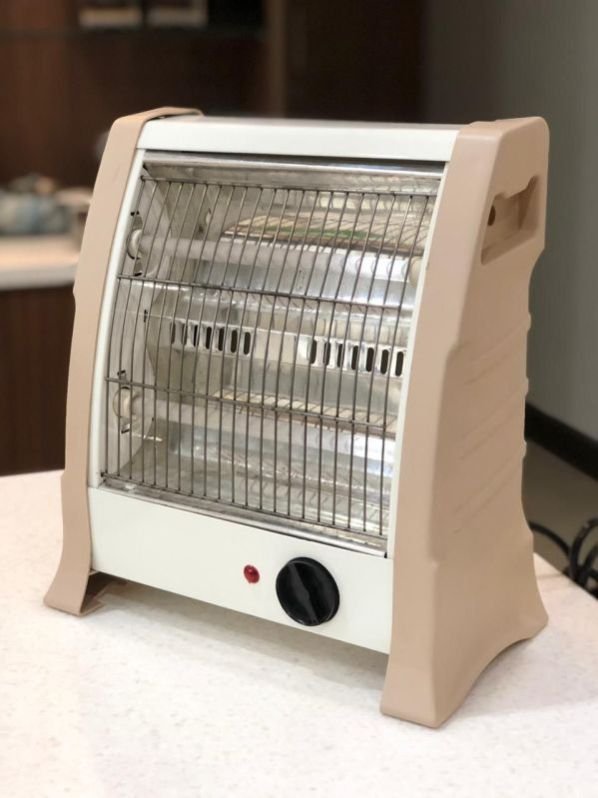 SUPERTEK 800 Watt Plastic cum MS Quartz Room Heater, For Home Use, 220V