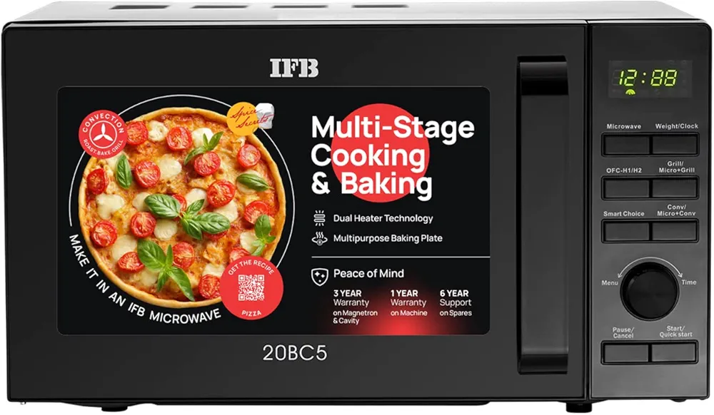 IFB 20 L Convection Microwave Oven (20BC5, Black)