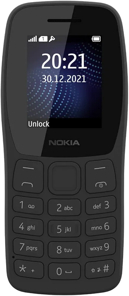 Nokia 105 Classic | Single SIM Keypad Phone with Built-in UPI Payments, Long-Lasting Battery, Wirele