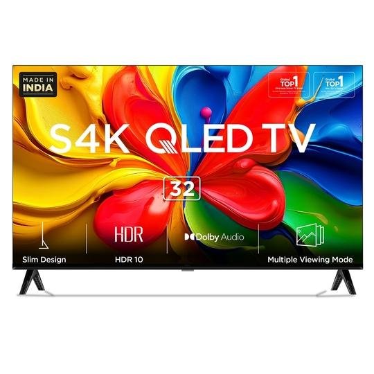 TCL 81.28 cm (32 inch) HD QLED Google TV, 32S4K DEEPAK TELECOM