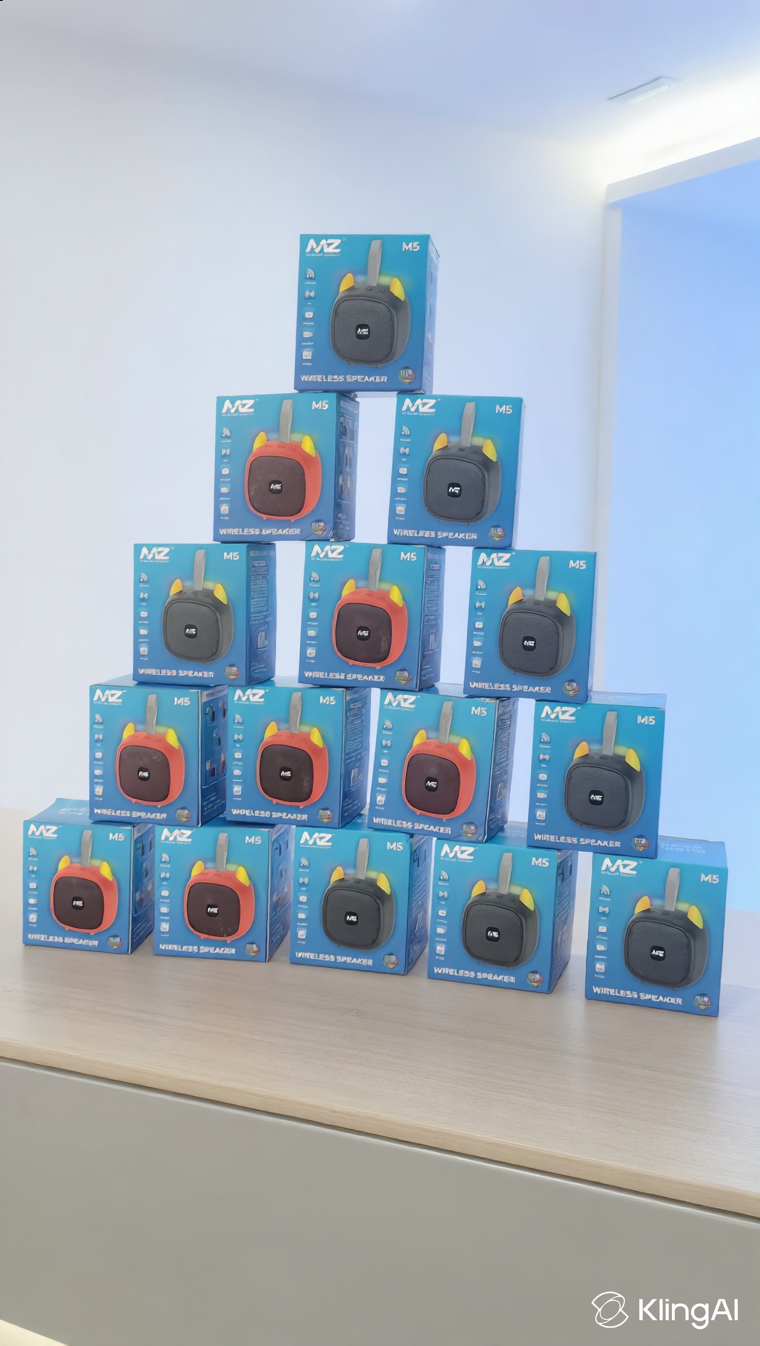 Mz M5 Portable Bluetooth Speaker Dynamic Thunder Sound With High Bass, 500mah 5 W Bluetooth Speaker