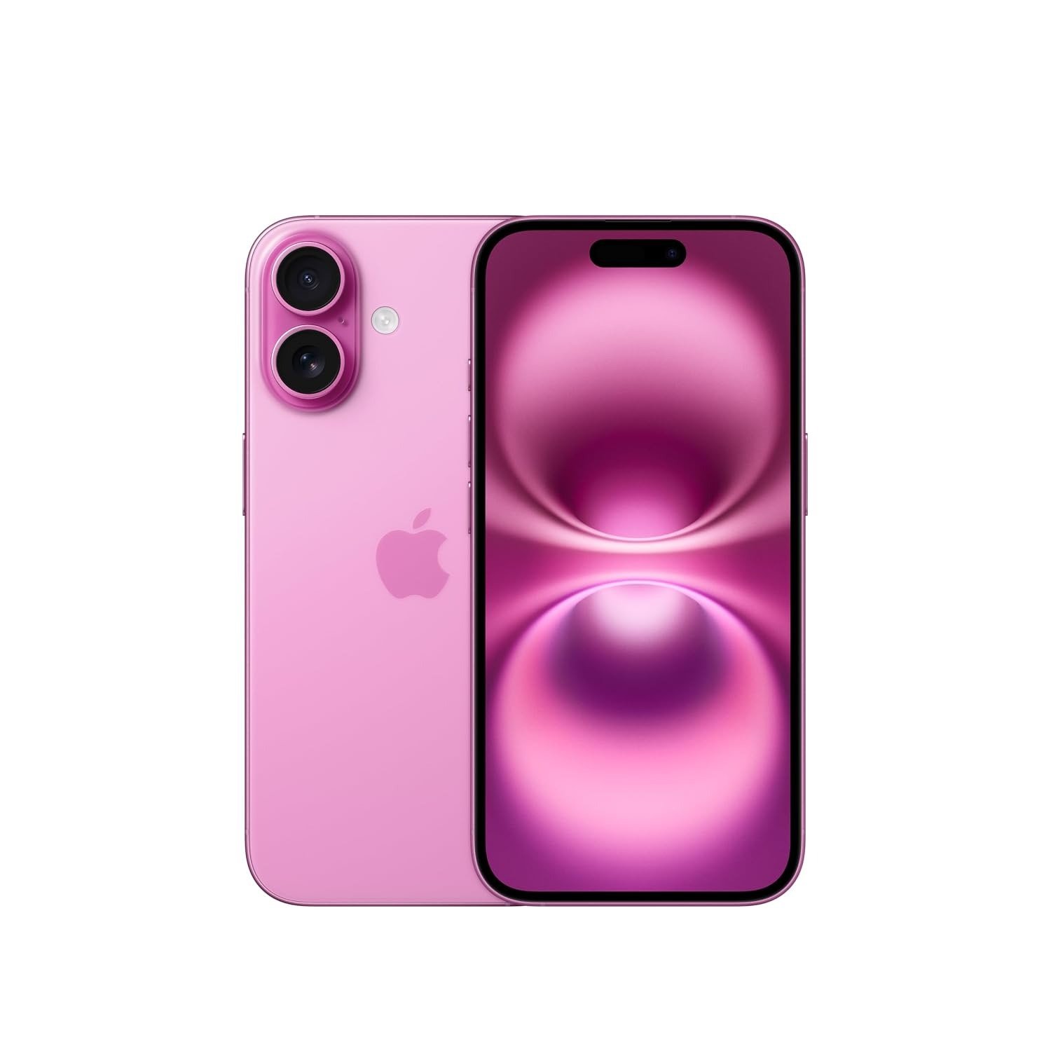 iPhone 16 128 GB: 5G Mobile Phone with Camera Control, A18 Chip and a Big Boost in Battery Life. Works with AirPods; Pink