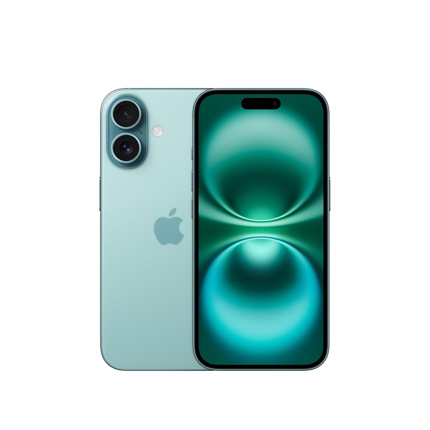 Apple iPhone 16 128 GB: 5G Mobile Phone with Camera Control, A18 Chip and a Big Boost in Battery Life. Works with AirPods; Teal