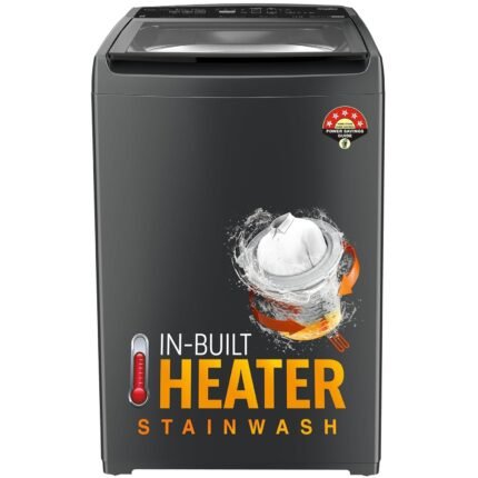 Whirlpool StainWash Royal Plus Fully Automatic Top Load Washing Machine (SW ROYAL PLUS 6.5 (H) GREY 10YMW with In-Built Heater)