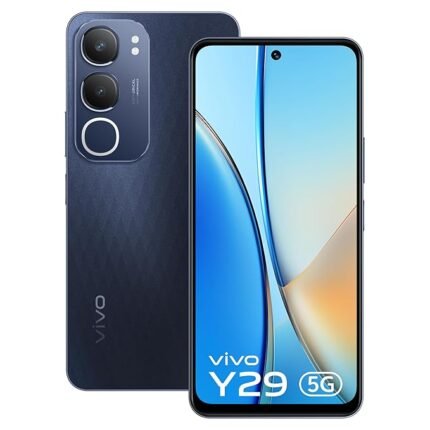 Vivo Y29 5G (Diamond Black, 4GB RAM, 128GB Storage) with No Cost EMI/Additional Exchange Offers