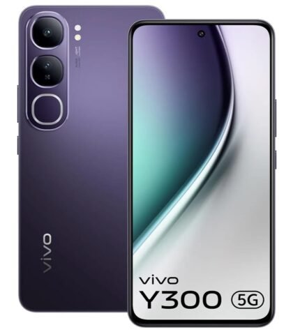 Vivo Y300 5G (Phantom Purple, 8GB RAM, 256GB Storage) with No Cost EMI/Additional Exchange Offers