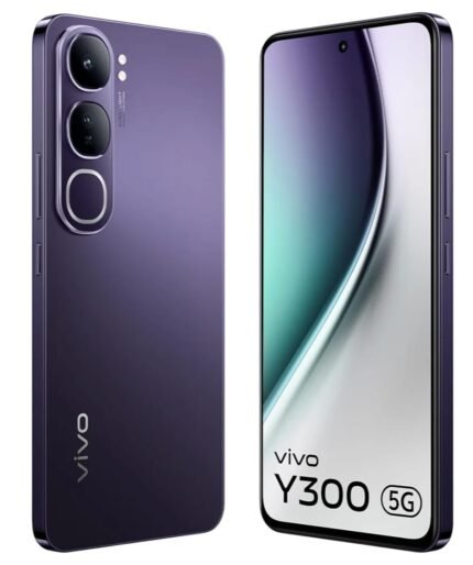 Vivo Y300 5G (Phantom Purple, 8GB RAM, 128GB Storage) with No Cost EMI/Additional Exchange Offers